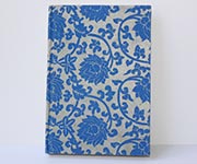 Notizbuch Lotus blau